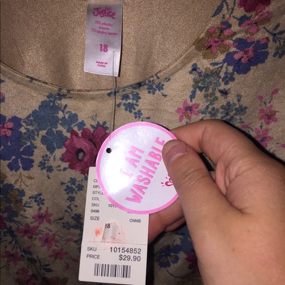 Justice floral dress - Picture 2 of 2